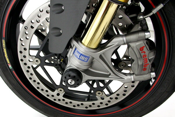 Z900RS モトコルセ フロントアクスルスライダー アクスルスライダー with チタニウム フロント for Kawasaki