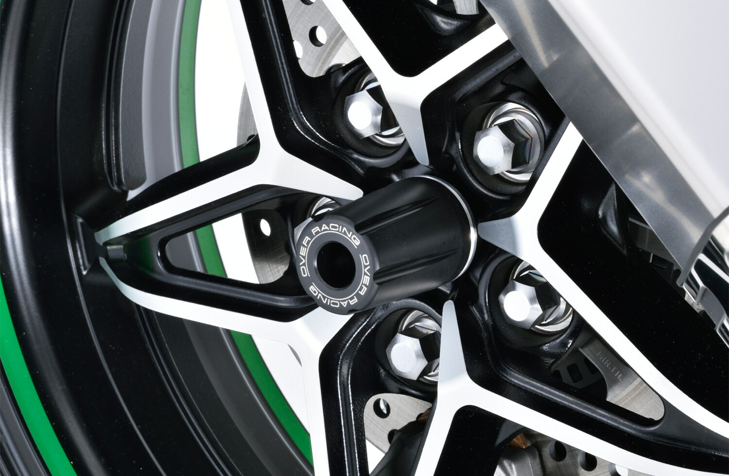 OVER オーヴァー リアアクスルスライダー ニンジャ H2 KAWASAKI カワサキ アクスルスライダー フレーム