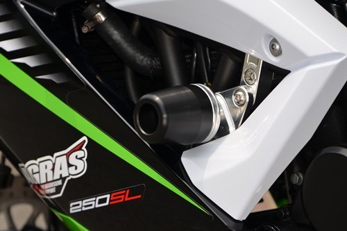 AGRAS アグラス レーシングスライダー ニンジャ250SL KAWASAKI カワサキ エンジンスライダー・フレームスライダー フレーム｜ウェビック　店