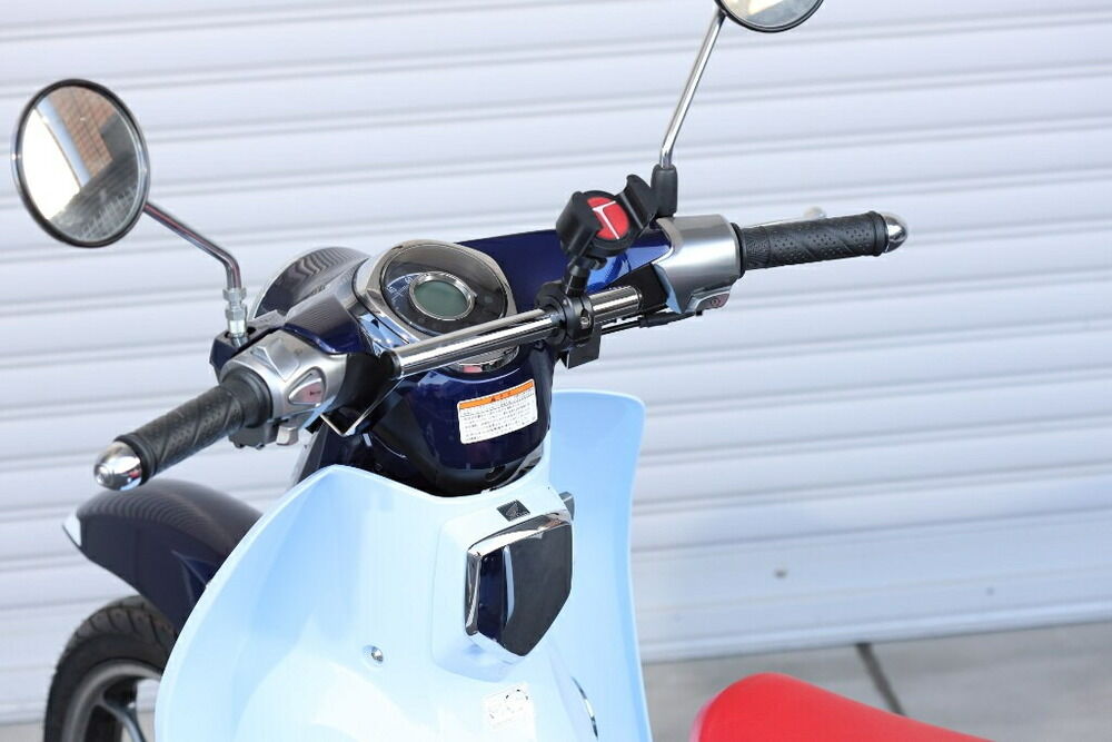 楽天市場 Kijima キジマ ハンドルマウントステー カラー メッキ スーパーカブc125 Honda ホンダ ウェビック 楽天市場店