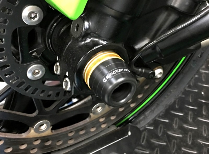 K-FACTORY ケイファクトリー フロントアクスルスライダー ZX-10R KAWASAKI カワサキ アクスルスライダー フレーム