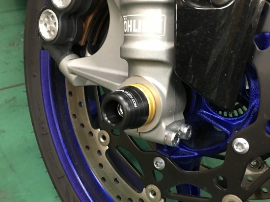 K-FACTORY ケイファクトリー フロントアクスルスライダー MT-10 SP YAMAHA ヤマハ アクスルスライダー フレーム