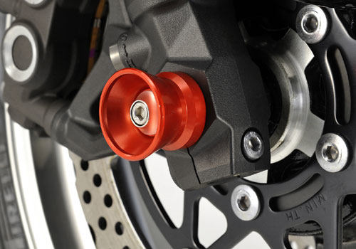 AGRAS アグラス フロントアクスルプロテクター ファンネルタイプ Z900RS KAWASAKI カワサキ アクスルスライダー フレーム｜ウェビック　店