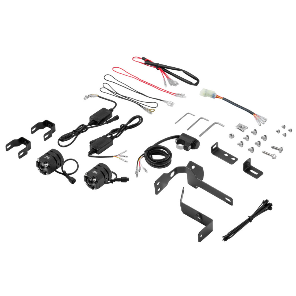 ZETA RACING ジータ レーシング LED フォグライト CRF250L/RALLY専用 CRF250L CRF250 RALLY HONDA ホンダ フォグランプ 灯火類 電装系