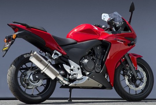 YAMAMOTO RACING ヤマモトレーシング チタンスリップオンマフラー[TYPE-S サイレンサー] CBR400R CBR500R HONDA ホンダ スリップオンマフラー マフラー｜ウェビック　店