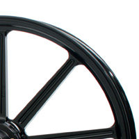 GLIDE グライド アルミ鍛造ホイール SPORTSSTERXL1200 XL883 HARLEY-DAVIDSON ハーレーダビッドソン ホイール ホイール関連 足回り カラー：グロスブラック｜ウェビック　店