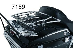 Kuryakyn クリアキン Multi-Rack Adjustable Trunk Luggage Rack Ultra 80-17 Trike Models with King Razor Tour-Paks H-D Touring Chopped HARLEY-DAVIDSON ハーレーダビッドソン リアキャリア 外装