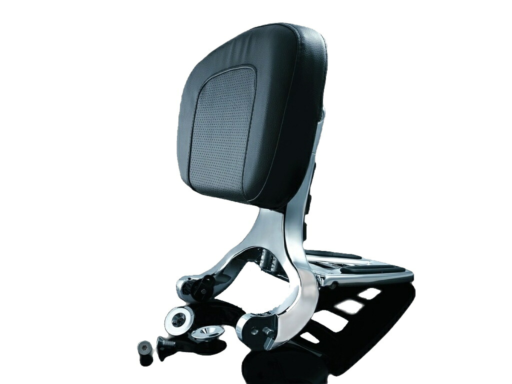 Kuryakyn クリアキン MULTI-PURPOSE DRIVING＆PASSENGER BACKREST[バックレスト] バックレスト 外装｜ウェビック　店