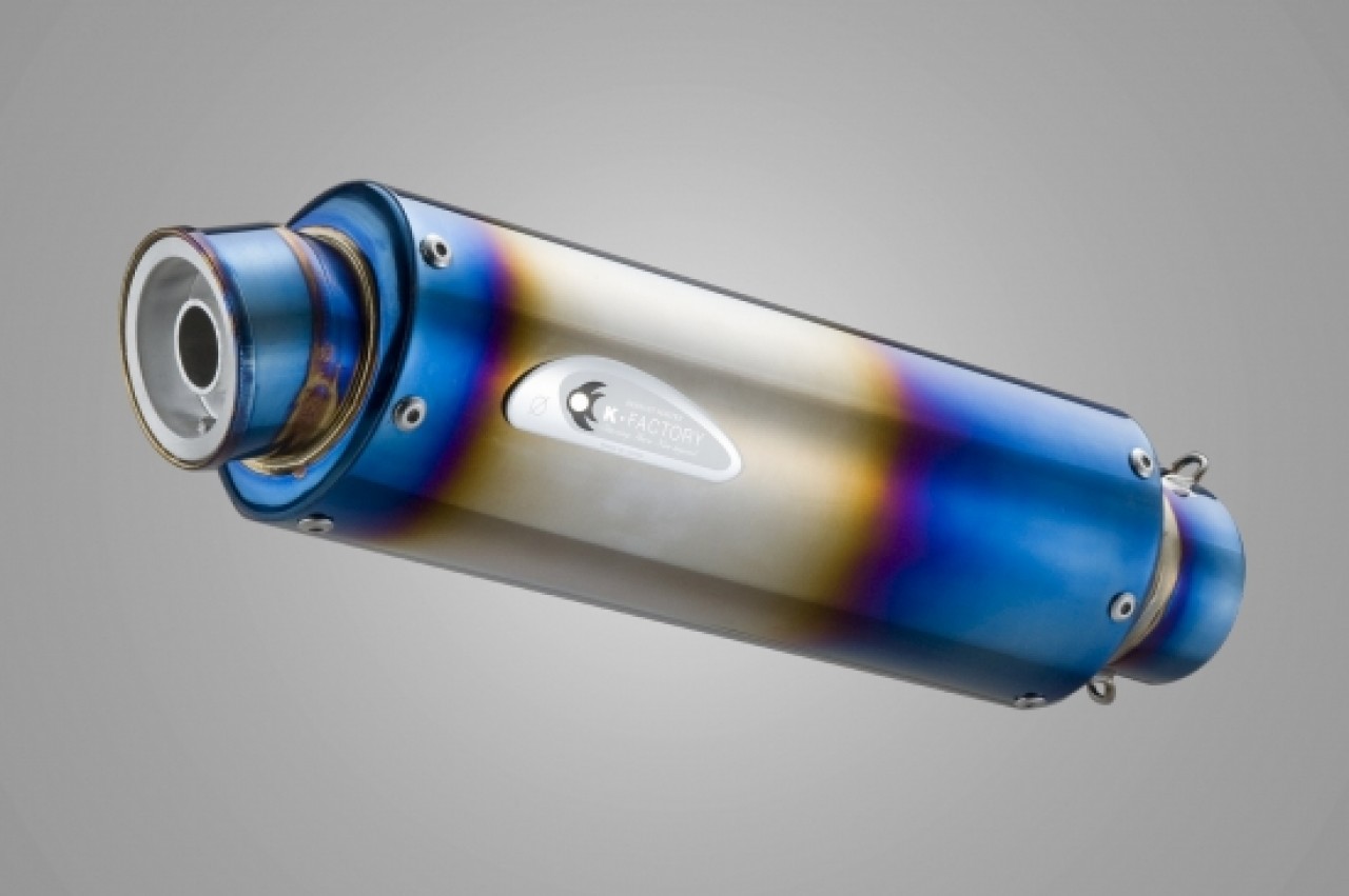 楽天市場】K-FACTORY ケイファクトリー モトGP ラウンドS サイレンサー