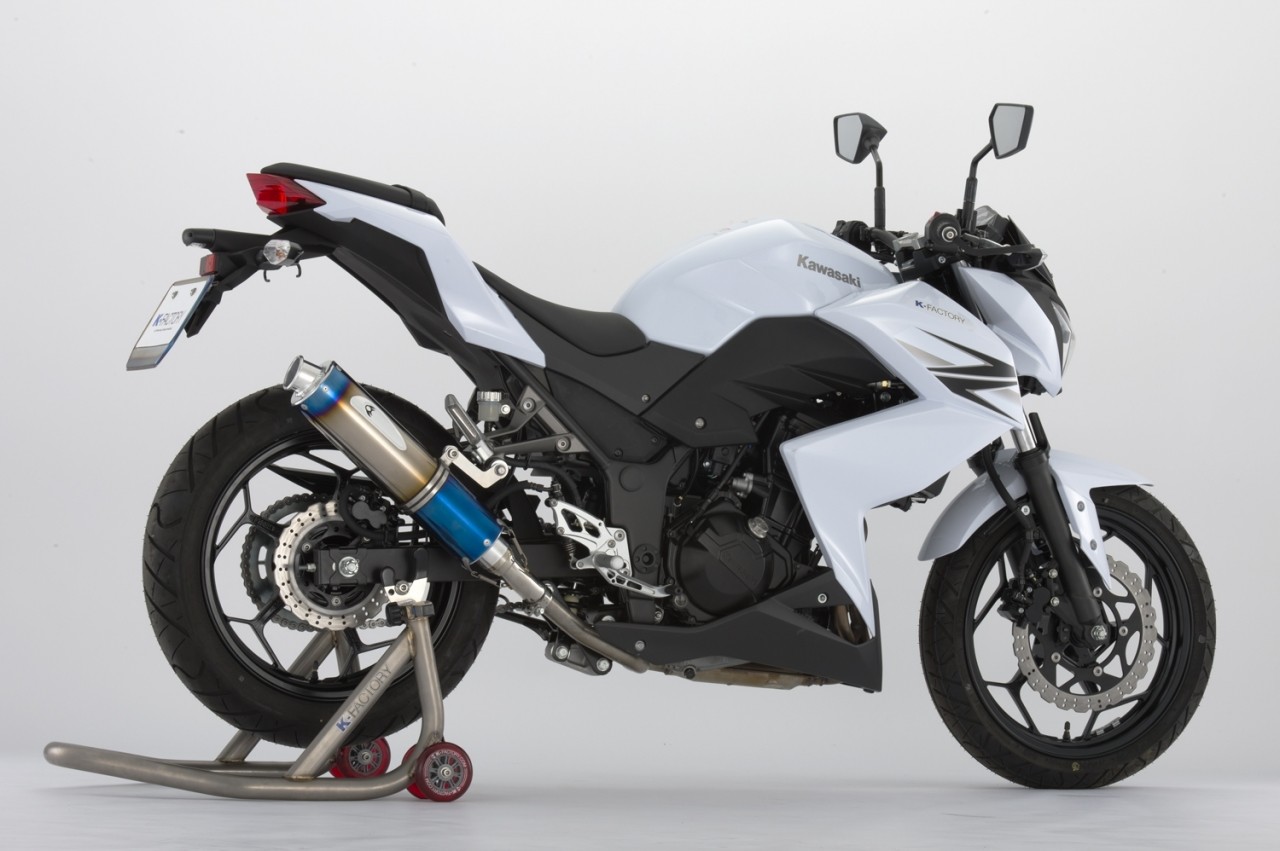 K-FACTORY ケイファクトリー FRC スリップオンマフラー 1本出し Z250 KAWASAKI カワサキ マフラー