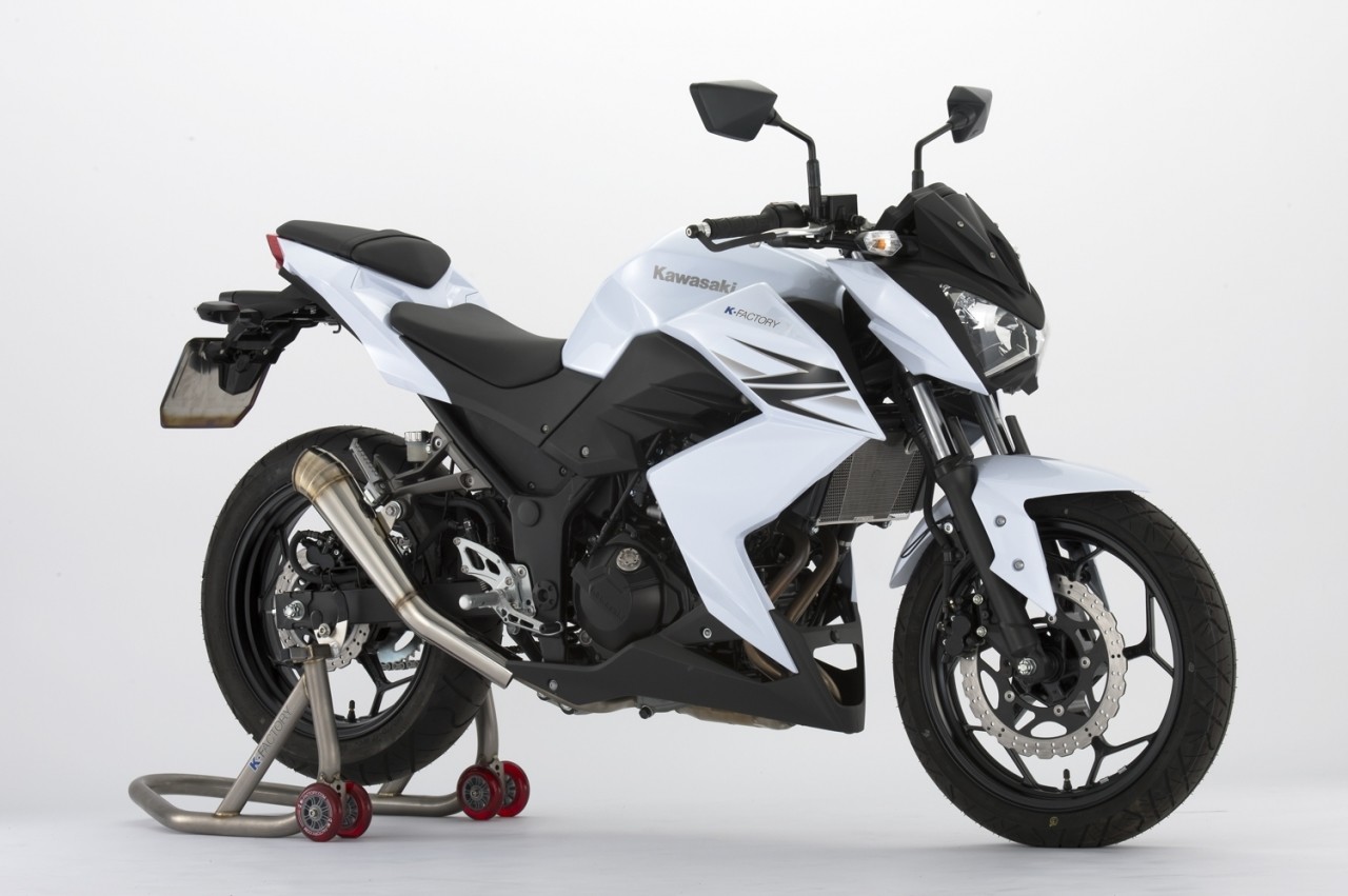 K-FACTORY ケイファクトリー メガホンマフラー スリップオン 1本出し Z250 KAWASAKI カワサキ スリップオンマフラー マフラー