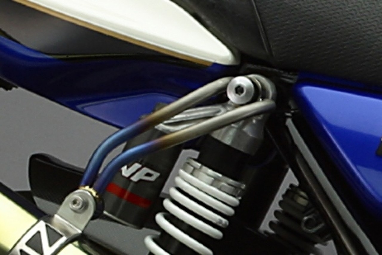 K-FACTORY ケイファクトリー チタンステー ZRX1200 ZRX1100 KAWASAKI カワサキ マフラーステー マフラー