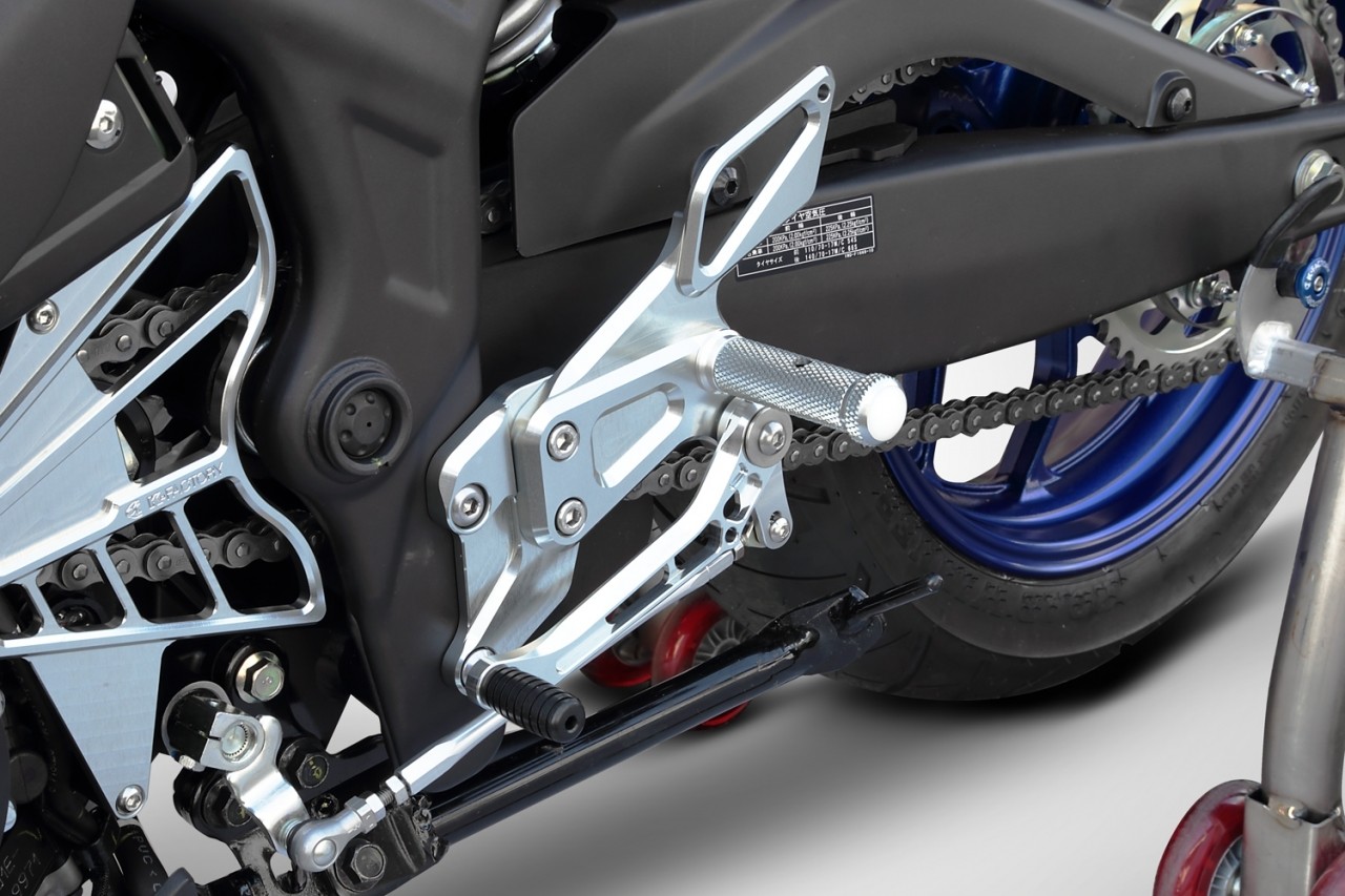 K-FACTORY ケイファクトリー ライディングステップ YZF-R25 YAMAHA ヤマハ バックステップ ステップ 足回り｜ウェビック　店