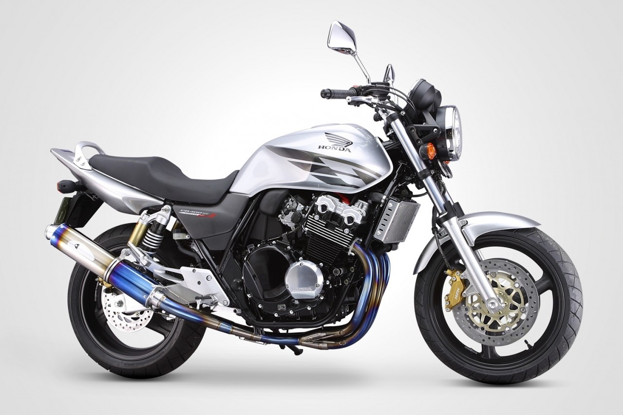K-FACTORY ケイファクトリー チタン フルエキゾーストマフラー 1本出し CB400SF VTEC HONDA ホンダ マフラー|ウェビック 店