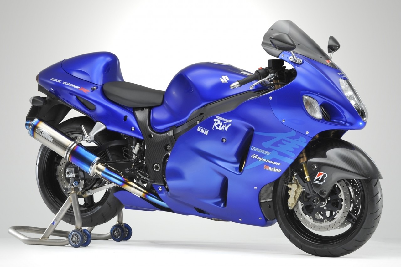 K-FACTORY ケイファクトリー FRC チタン フルエキゾーストマフラー 1本出し GSX1300R 隼 SUZUKI スズキ マフラー|ウェビック 店