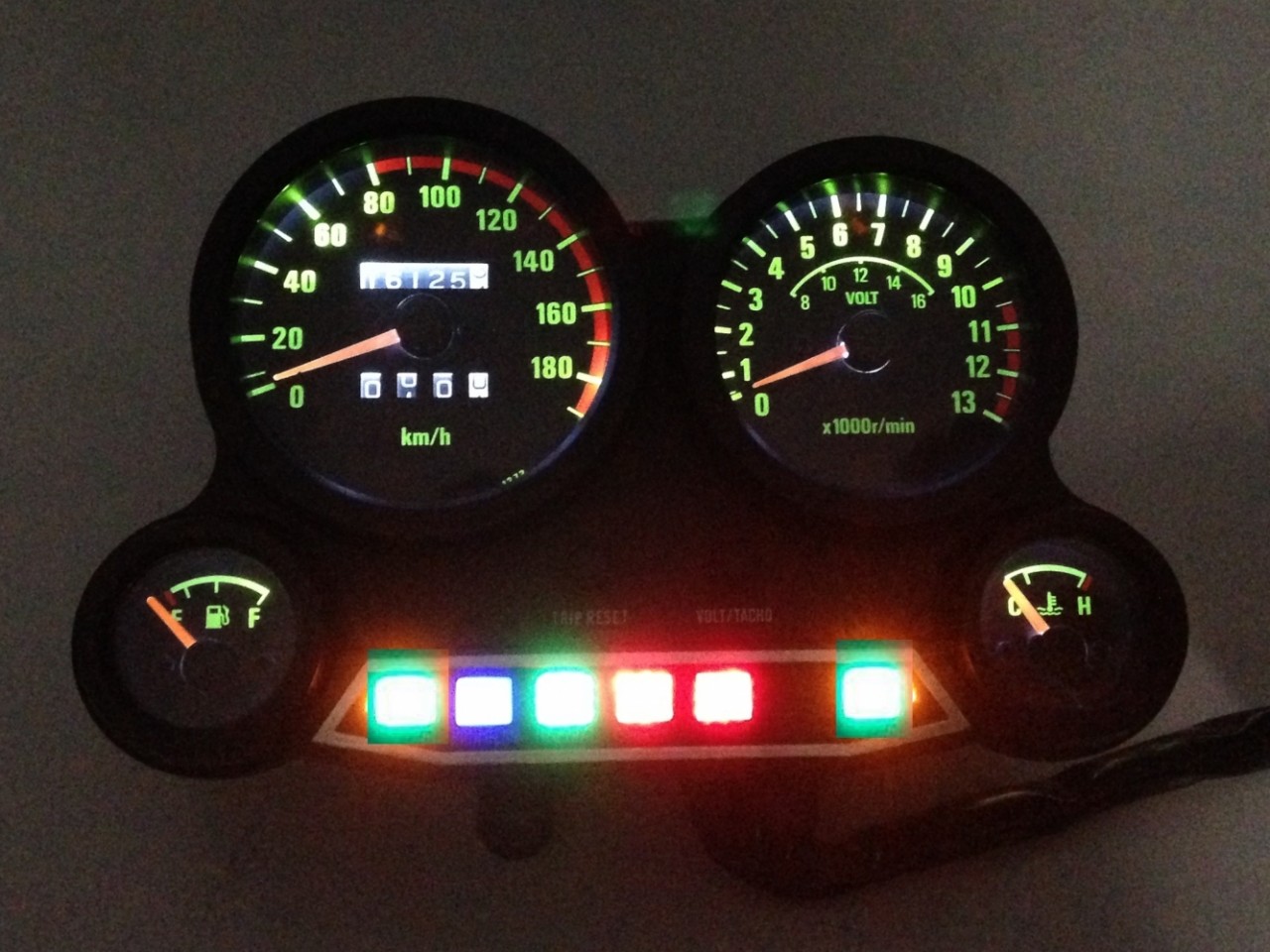 K-FACTORY ケイファクトリー メーターLEDセット GPZ900R KAWASAKI カワサキ メーター照明バルブ 灯火類 電装系