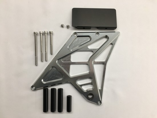 ゼファー400 スプロケカバーコワース