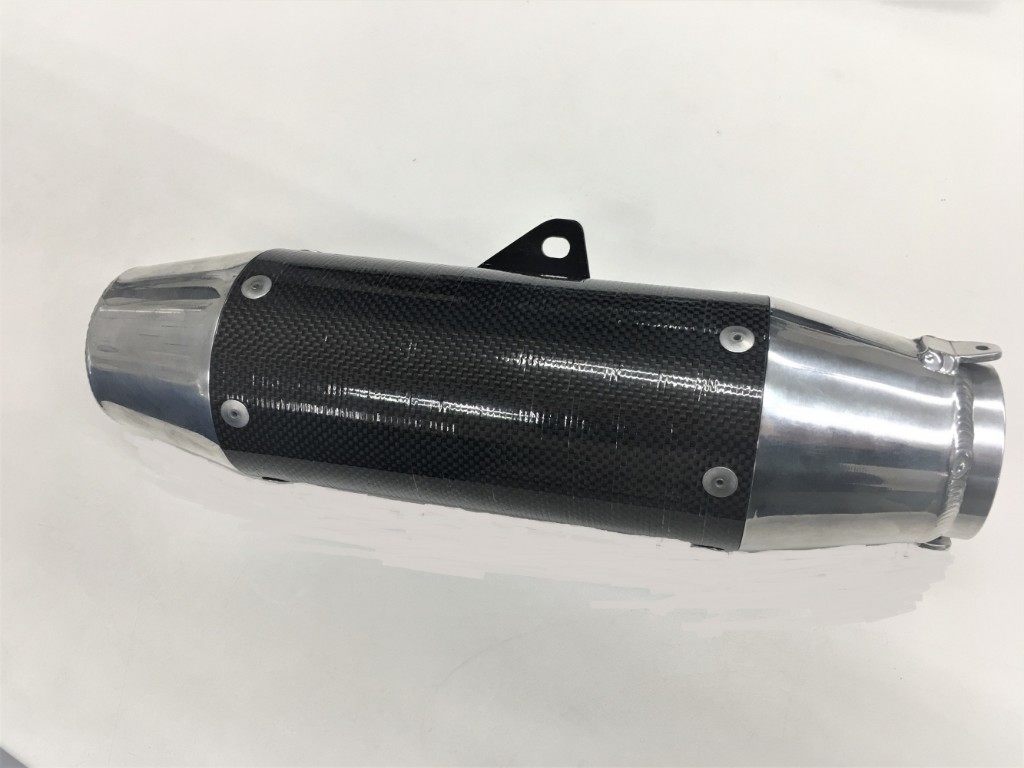 K-FACTORY ケイファクトリー カーボンサイレンサー 補修・汎用サイレンサー マフラー