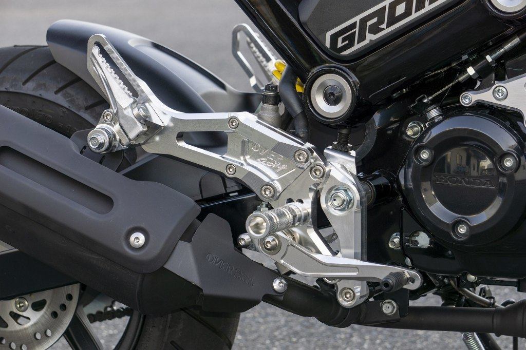 OVER オーヴァー バックステップ 4ポジション タンデム付 GROM HONDA ホンダ ステップ 足回り