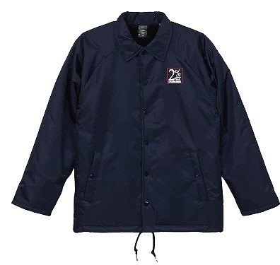 2%er ツーパーセンター 裏ボアつきコーチジャケット Support your local logo カジュアルジャケット アパレル｜ウェビック　店
