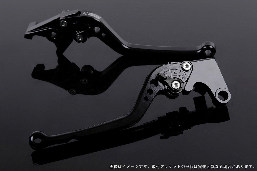 SPEEDRA スピードラ アジャストレバー スタンダードロング XMAX YAMAHA ヤマハ ブレーキレバー ハンドル周辺パーツ ハンドル レバー本体カラー：グリーン / アジャスターカラー：ブラック