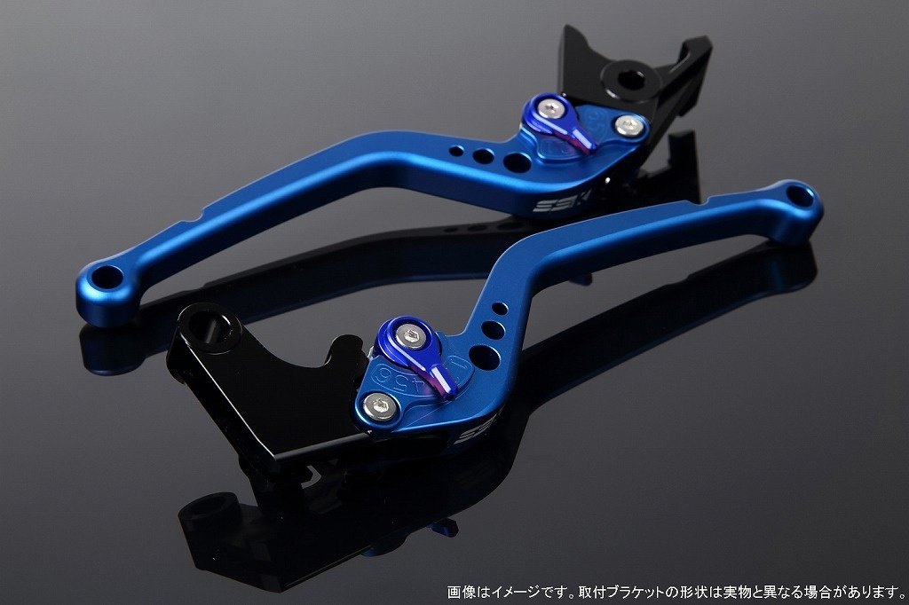 SPEEDRA スピードラ アジャストレバー スタンダードロング ADV150 ADV160 PCX125 PCX160 HONDA ホンダ ブレーキレバー ハンドル周辺パーツ ハンドル レバー本体カラー:マットブルー / アジャスターカラー:マットブルー|ウェビック 店
