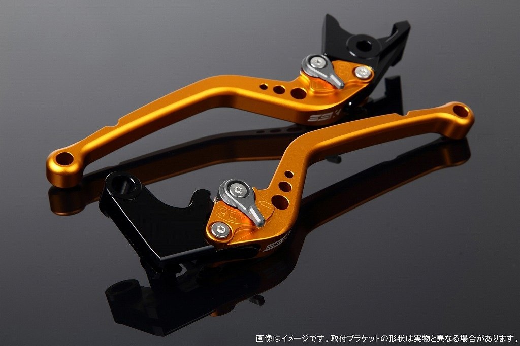 SPEEDRA スピードラ アジャストレバー スタンダードロング スクランブラー デザートスレッド モンスター797 モンスター821 DUCATI ドゥカティ ブレーキレバー ハンドル周辺パーツ ハンドル アジャスターカラー：マットチタン / レバー本体カラー：マットゴールド 8,445円