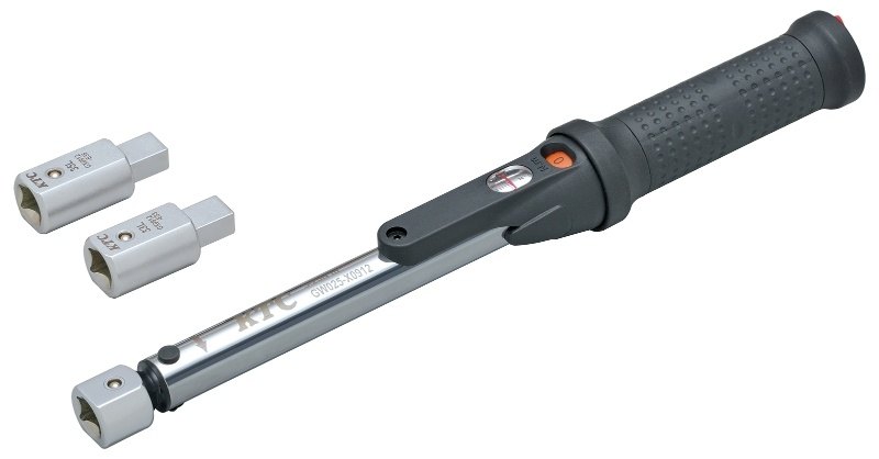 KTC ケイティーシー 9×12プレセット型トルクレンチ ヘッド交換式セット プレセット形トルクレンチ トルクレンチ 計測ツール