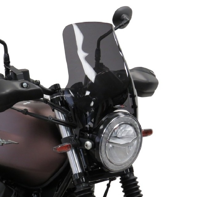 POWERBRONZE ネイキッド・スクリーン【ロング】 V7III NIGHTPACK STONE MOTOGUZZI モトグッチ スクリーン 外装｜ウェビック　店