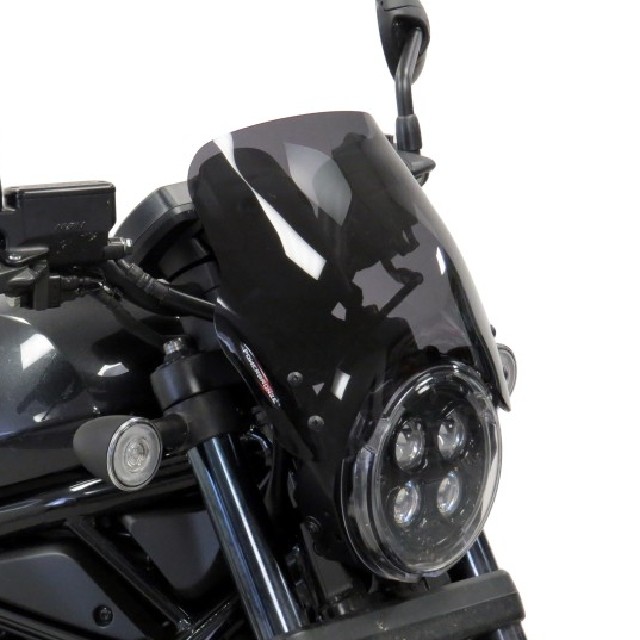 POWERBRONZE ネイキッド・スクリーン【ミドル】 REBEL1100 HONDA ホンダ スクリーン 外装｜ウェビック　店