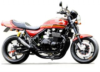NITRO RACING ナイトロレーシング 4in1 機械曲げスチールメガホンEXマフラー ゼファー1100 KAWASAKI カワサキ フルエキゾーストマフラー マフラー
