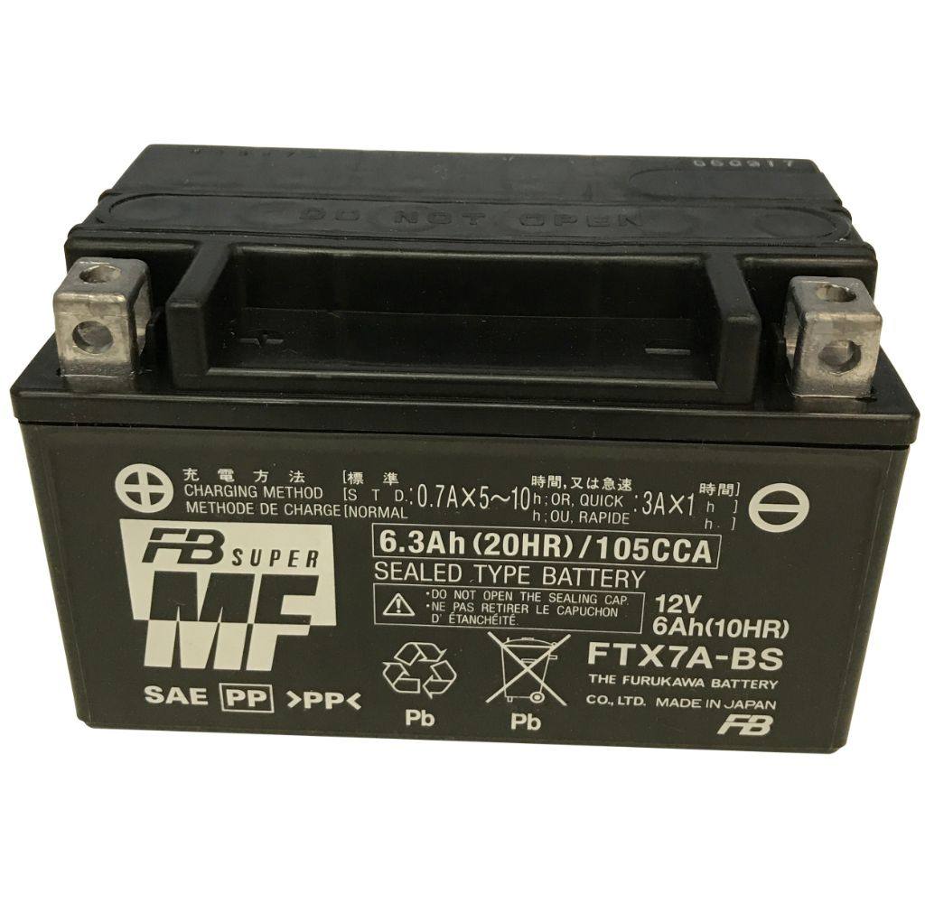 古河バッテリー フルカワバッテリー FTX7A-BS 制御弁式 (VRLA) バッテリー FTシリーズ HONDA ホンダ KAWASAKI カワサキ SUZUKI スズキ YAMAHA ヤマハ 鉛系バッテリー バッテリー関連
