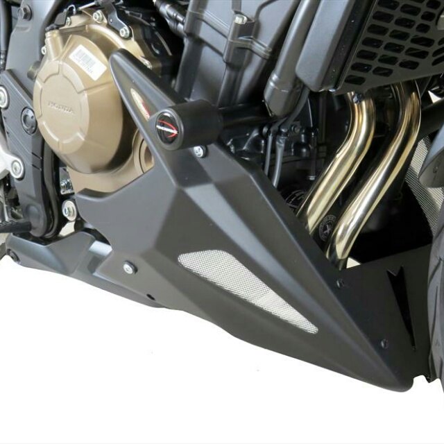 POWERBRONZE アンダーカウル 400X CB500X HONDA ホンダ カウル関連 外装 カラー:マットブラック/シルバーメッシュ|ウェビック 店