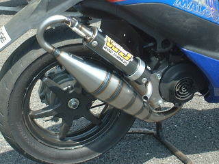 WINDJAMMERS ウインドジャマーズ EURO-RACING チャンバー ZZ 12inch Let’s SUZUKI スズキ マフラー