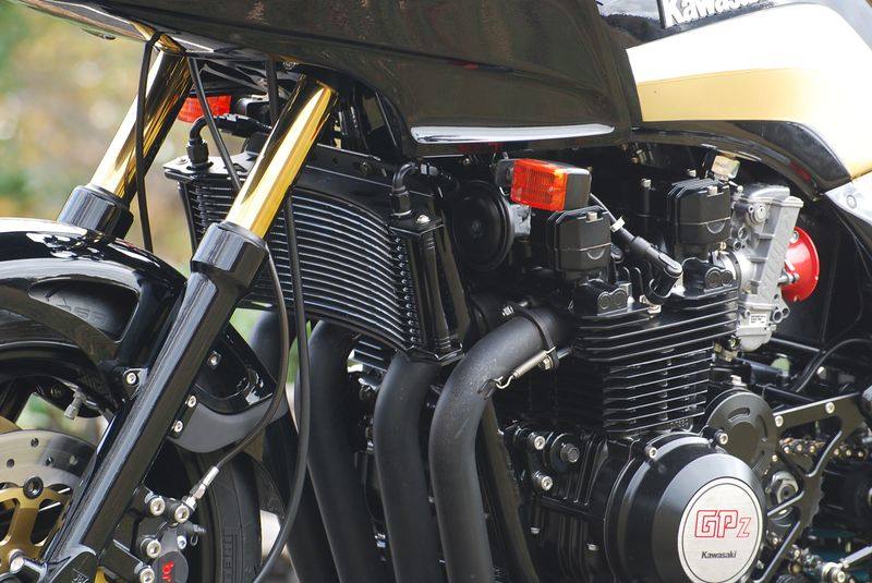 Bagus! バグース オイルクーラーキット GPZ750F KAWASAKI カワサキ オイルクーラー 冷却関連 エンジン