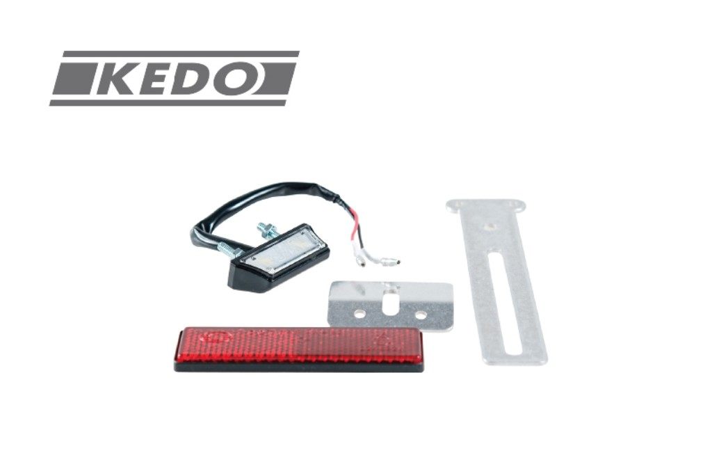 KEDO ケド LEDナンバー灯・リフレクターキット ナンバー灯 外装