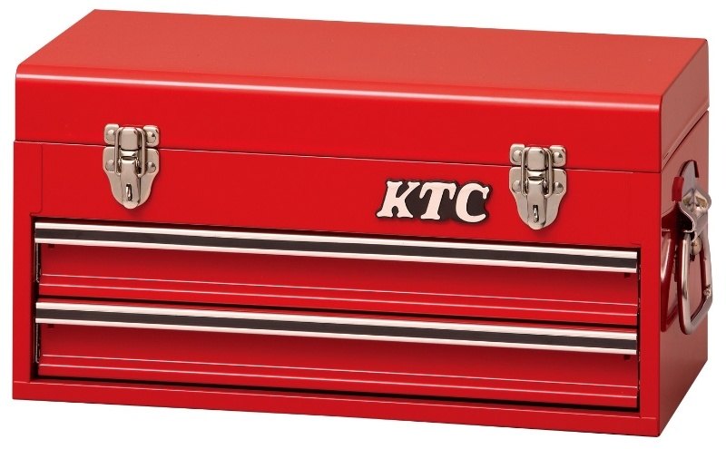 KTC ケイティーシー ナローチェスト 2段2引出し キャビネット 工具箱 工具箱（収納）｜ウェビック　店