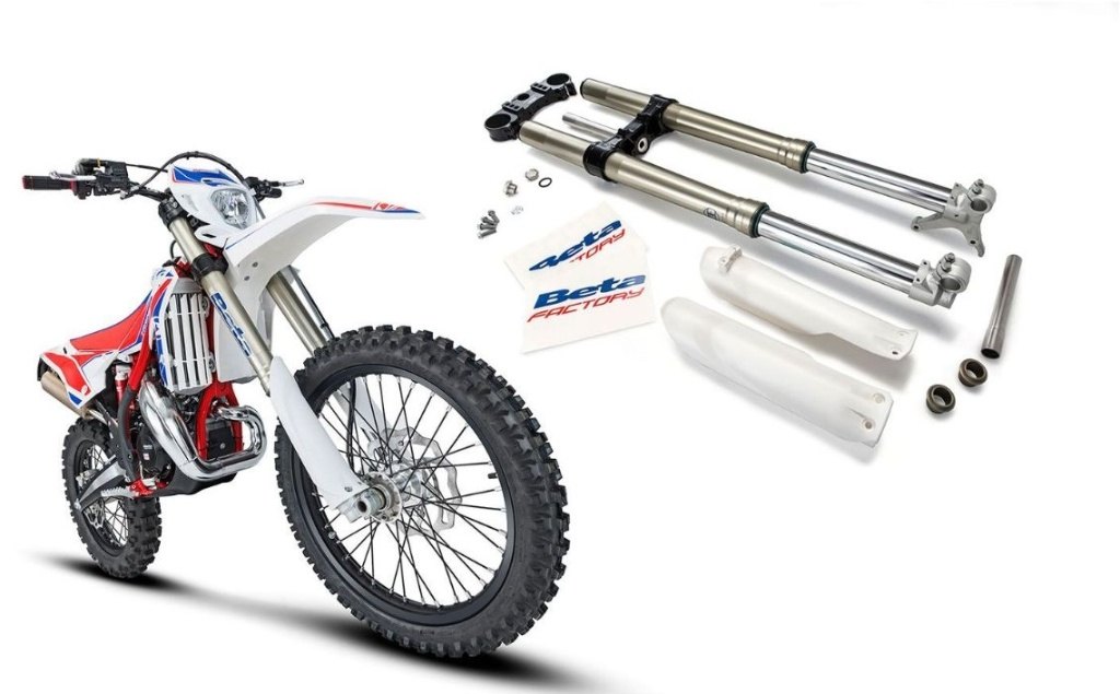 Wise Moto Sports ワイズモトスポーツ 【Beta】X-Trainerフォークキット X-Trainer250 X-Trainer300 BETA ベータ フロントフォーク サスペンション 足回り｜ウェビック　店