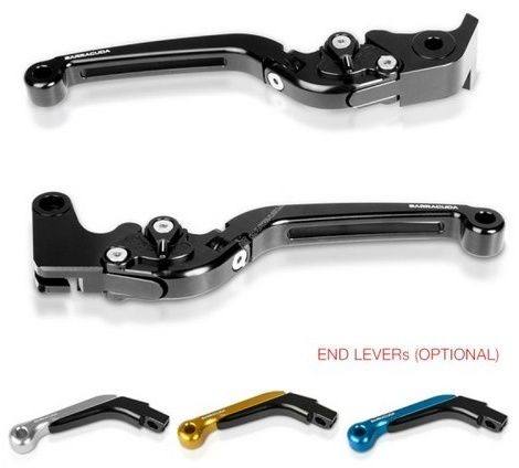 BARRACUDA バラクーダ ブレーキ-クラッチ レバーキット YZF-R1 YZF-R6 YAMAHA ヤマハ ブレーキ・クラッチレバーセット ハンドル周辺パーツ ハンドル|ウェビック 店