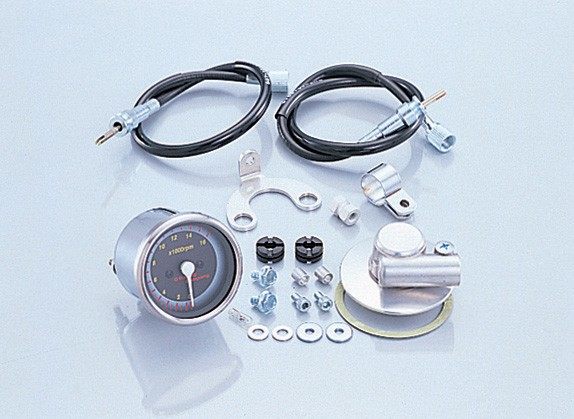 KITACO キタコ Φ60 タコメーターキット CL50 Z50R ゴリラ ダックス ベンリィ50S ベンリィCD50 ベンリィCD90 モンキー モンキーBAJA モンキーR モンキーRT HONDA ホンダ タコメーター メーター・インジケーター関係 電装系｜ウェビック　店