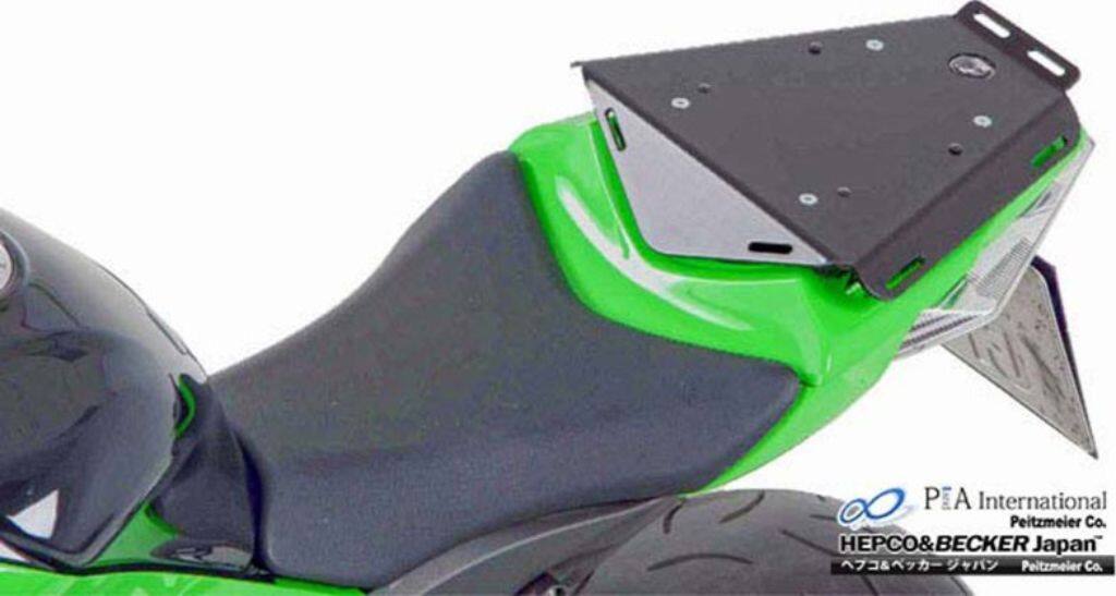 HEPCO＆BECKER ヘプコ＆ベッカー タンデムシート置換型リアラック「Speedrack EVO」 ZX-10R Ninja KAWASAKI カワサキ リアキャリア 外装