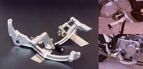 TTS RACING ツルノテクニカルサービス レーシングステップキット MONKEY [モンキー] HONDA ホンダ バックステップ ステップ 足回り｜ウェビック　店