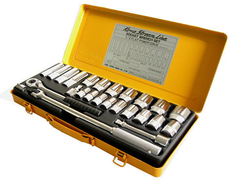 KOWA コーワセイキ フラットソケットレンチセット 1/2SQ セット工具|ウェビック 店