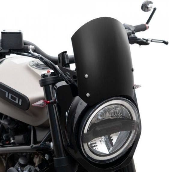 BARRACUDA バラクーダ ALUMINUM WINDSHIELD CLASSIC BLACK Svartpilen 701 HUSQVARNA ハスクバーナ スクリーン 外装