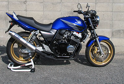 WR’S ダブルアールズ リアエキゾースト スリップオンマフラー CB400SF H-VTEC CB400SB HONDA ホンダ マフラー