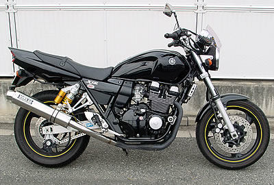 WR&rsquo;S ダブルアールズ リアエキゾースト スリップオンマフラー XJR400R YAMAHA ヤマハ マフラー｜ウェビック　店