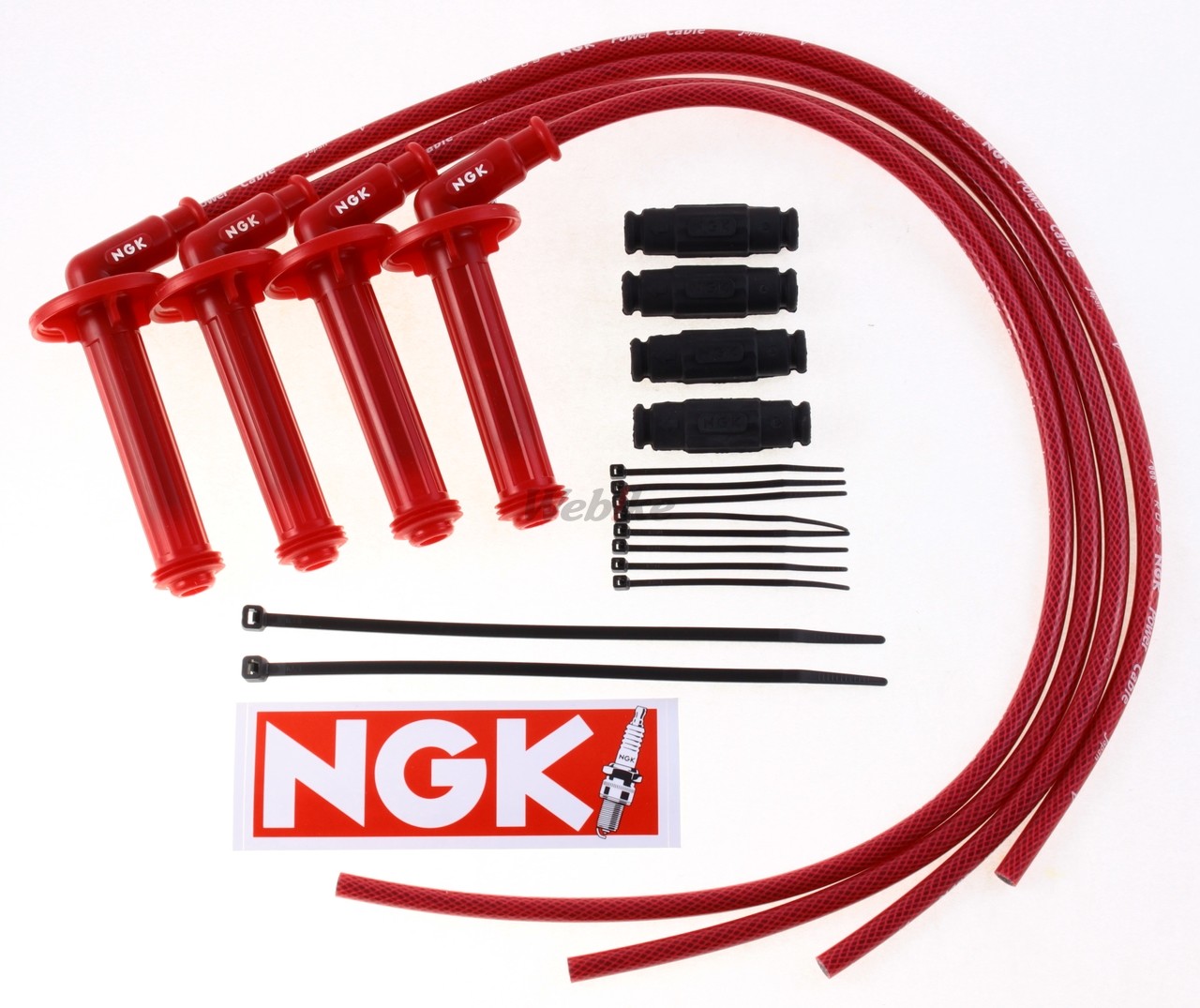 NGK エヌジーケー 4輪プラグコード (入数:5) 8671RC-NE21 - 2