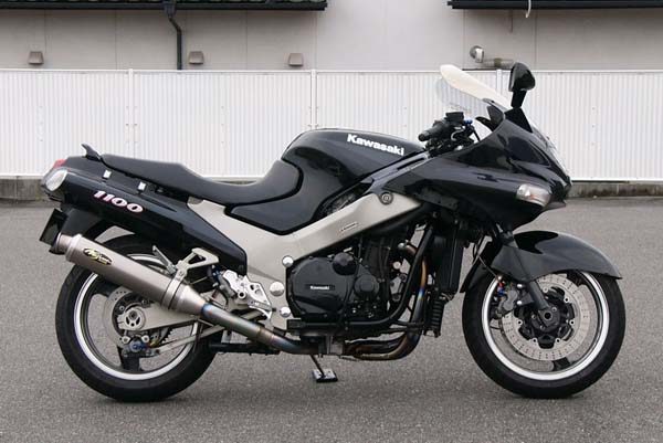 NOJIMA ノジマ FASARM PRO TITAN V フルエキゾーストマフラー ZZR1100 KAWASAKI カワサキ マフラー