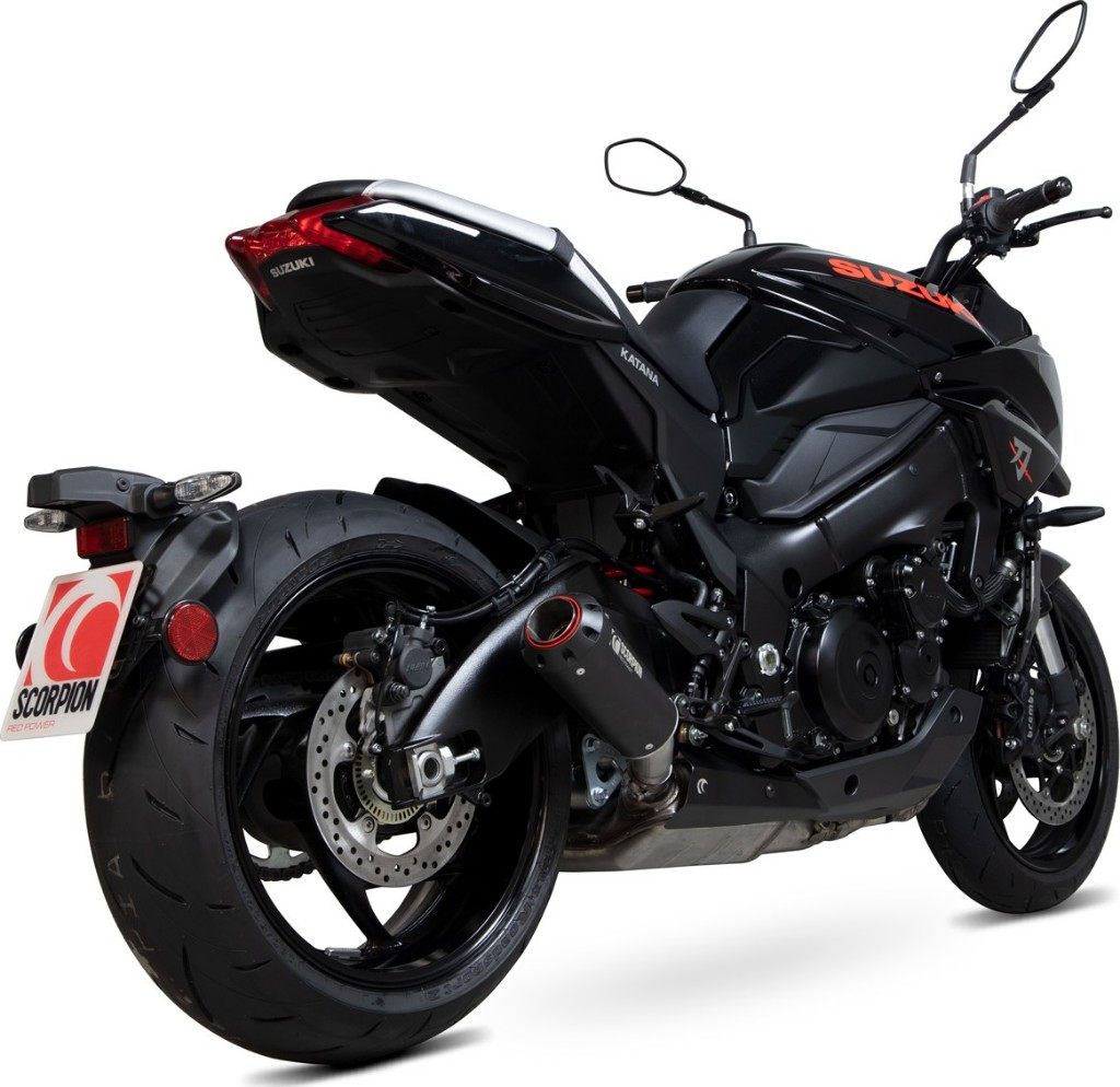 SCORPION スコーピオン レッドパワー スリップオンマフラー GSX-S1000 Katana SUZUKI スズキ マフラー|ウェビック 店