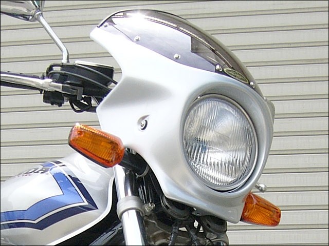 CHIC DESIGN シックデザイン ロードコメット CB400スーパーフォア HONDA ホンダ ビキニカウル カウル関連 外装 スクリーンカラー:スモーク / カラー:パールシャイニングイエロー|ウェビック 店